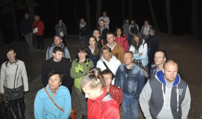 Noc Muzeów 2016. W parku i na Kalwarii z przewodnikiem. Fot. Marta Krawczyk