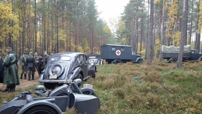 Na planie filmu Kamerdyner