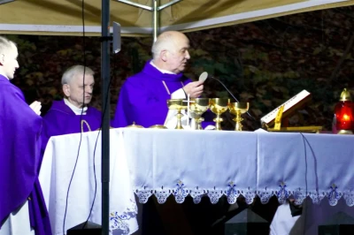Dzień Zaduszny - nabożeństwo na starym cmentarzu w Wejherowo