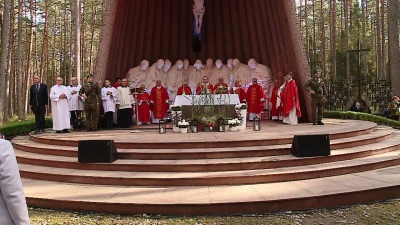 Uroczystości w Piaśnicy 