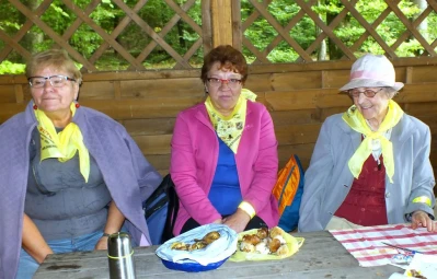 II Zlot Turystów Seniorów Powiatu Wejherowskiego fot. Leszek Spigarski