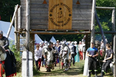 Świecino 2017 - jarmark i obozowisko. Fot. Leszek Spigarski.
