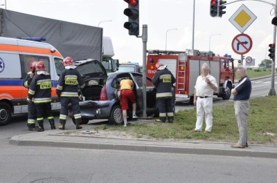 Wypadek w Wejherowie