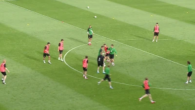 Trening Irlandczyków w Gdyni