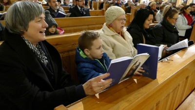 Wspólne śpiewanie kolęd