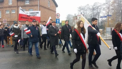 Marsz Niepodległościowy gminy Wejherowo 2016 - fot. Daniel Zaputowicz