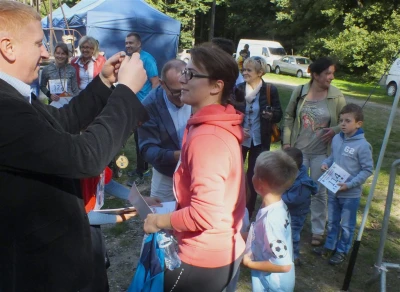II Bieg Przełajowy Pamięci Macieja Kanteckiego - Bieg charytatywny dla Jadwigi Dargacz (fot. Leszek Spigarski)
