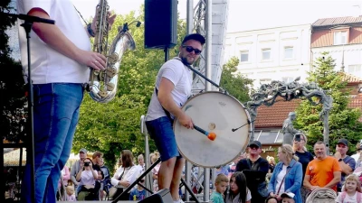 Zespół GIS wystąpił na wejherowskim rynku