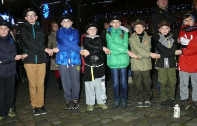 Betlejemskie Światło Pokoju - Wejherowo 2015 fot. Leszek Spigarski