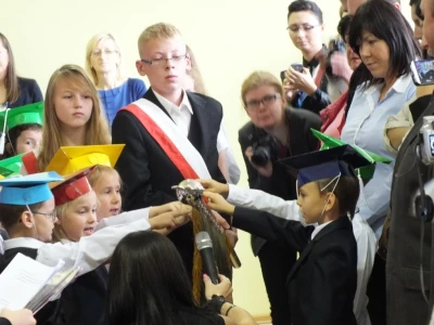 Ślubowanie pierwszaków w Bolszewie