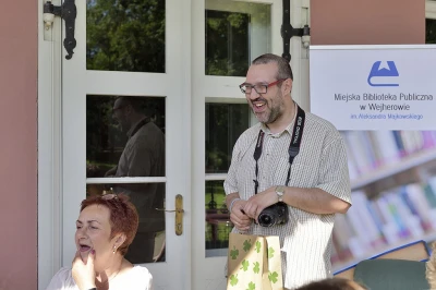 Po pierwszej tegorocznej Literackiej Środzie. Fot. Pracownia Pozytyw, Edyta Pustuła.
