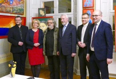 Wernisaż malarstwa Zygmunta Pałasza