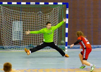 Tytani Wejherowo kontra Wybrzeże Gdańsk (35 : 30) - fot. Leszek Spigarski.