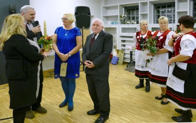Dyrektor biblioteki w Bolszewie przechodzi na emeryturę (fot. Leszek Spigarski)