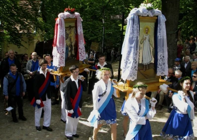 Uroczystości odpustowe na Kalwarii (fot. Leszek Spigarski)