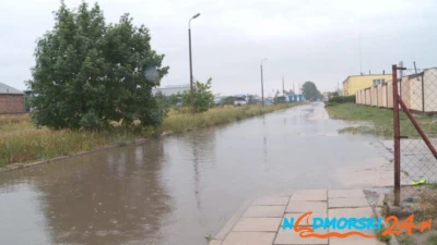 Wejherowo: Podtopienia po nocnej ulewie
