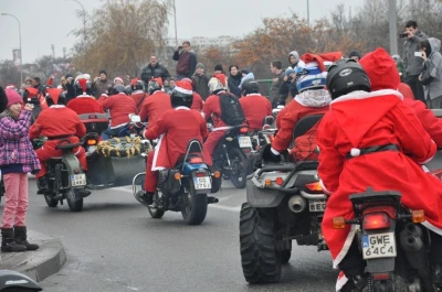 Mikołaje na motocyklach 2013
