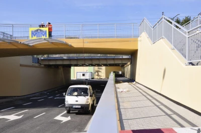 Trwa przebudowa układu drogowego węzła Św. Maksymiliana