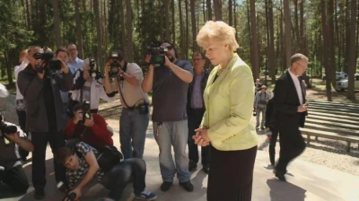 Erika Steinbach w Piaśnicy