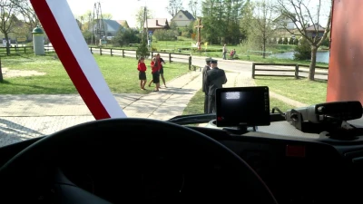Nowy wóz strażacki z Zbychowie