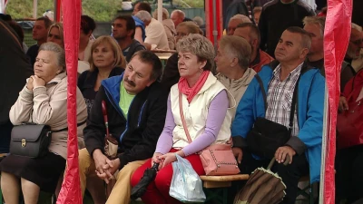 Mieszkańcy gminy Krokowa podziękowali za plony