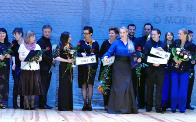 Finał XXIII Festiwalu Pieśni o Morzu fot.  Leszek Spigarski