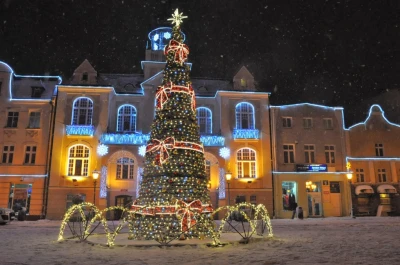 Iluminacje świetlne w Wejherowie