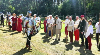 Świecino 2017 - jarmark i obozowisko. Fot. Leszek Spigarski.