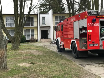 Jastrzębia Góra: Zapalił się dach, nie ma rannych