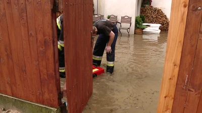 Skutki ulewnego weekendu w Wejherowie