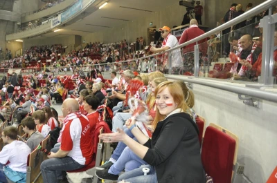 Biało-czerwoni przegrali w Ergo Arenie