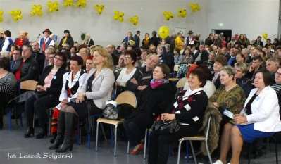 DJK Bojano 2016. Występ orkiestry OSP i zespołów KGW fot. Leszek Spigarski