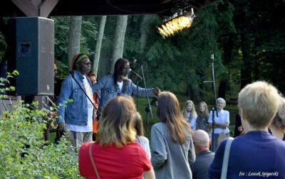 The Rockas Roots Reggae – wejherowski park miejski, fot. Leszek Spigarski.