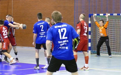 Tytani Wejherowo pokonali MOSiR Kętrzyn  40:20. fot.Leszek Spigarski