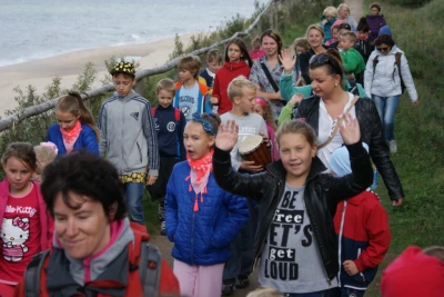 Dzieci z Caritasu bawiły się w Jastrzębiej Górze