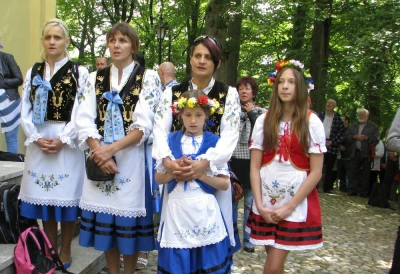 Uroczystości odpustowe na Kalwarii fot. Leszek Spigarski