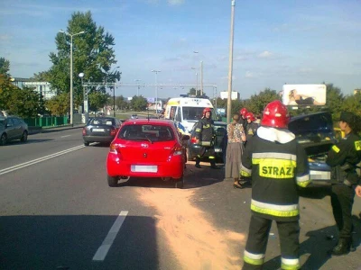Wypadek na rumskim wiadukcie