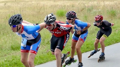 Puchar Kaszub w rolkarstwie szybkim - Kłanino 2017 (fot. Leszek Spigarski)