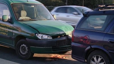 Wypadek w Rumi, rozbitych 9 samochodów
