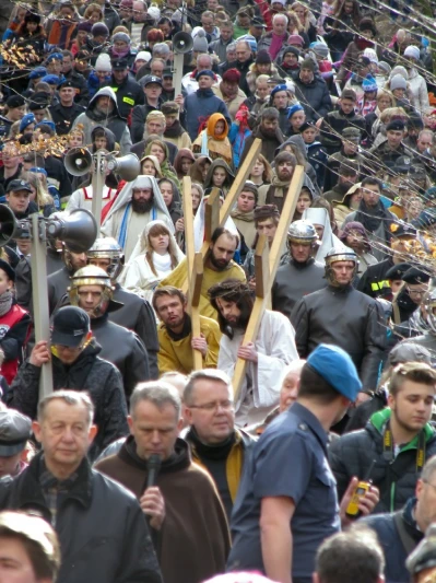 Misterium Męki Pańskiej w Wielki Piątek 2015