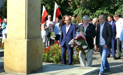 Obchody 73 rocznicy Powstania Warszawskiego w Wejherowie – fot. Leszek Spigarski