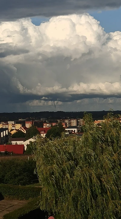 Trąba wodna na Pomorzu