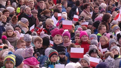 Puck: Odśpiewali hymn i pobili rekord polski