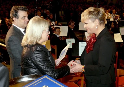 Uroczystość jubileuszu 30 lat chóru Cantores Veiherovienses fot. Leszek Spigarski