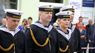 Musztra paradna na Placu Jakuba Wejhera 2017. Fot. Leszek Spigarski.