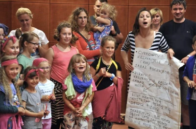 Pippi Pończoszanka zawitała do Wejherowa fot. Leszek Spigarski
