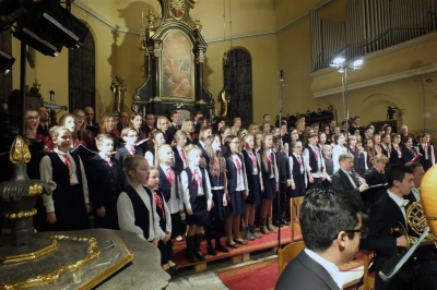 Uroczystość jubileuszu 30 lat chóru Cantores Veiherovienses fot. Leszek Spigarski