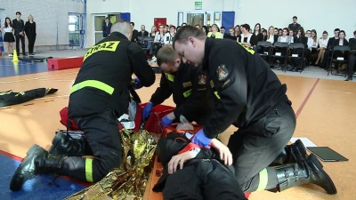 Edukacja pożarnicza w ZSP nr 3 w Wejherowie