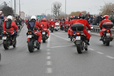 Mikołaje na motocyklach 2013