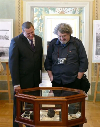 Wernisaż wystawy starych fotografii w wejherowskim muzeum - fot. Leszek Spigarski